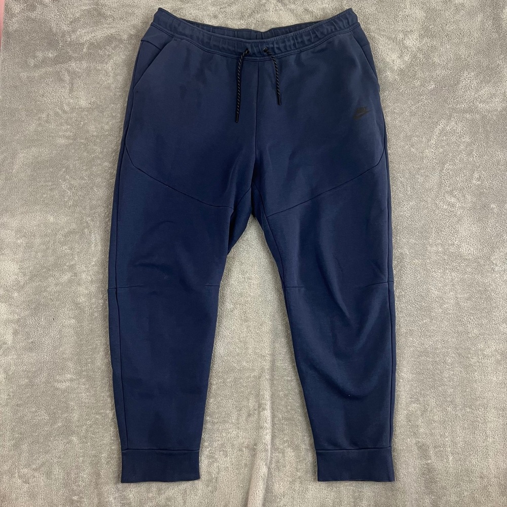 Nike Sportswear Tech Fleece Jogger Pants Mens 3X Navy Blue Performance